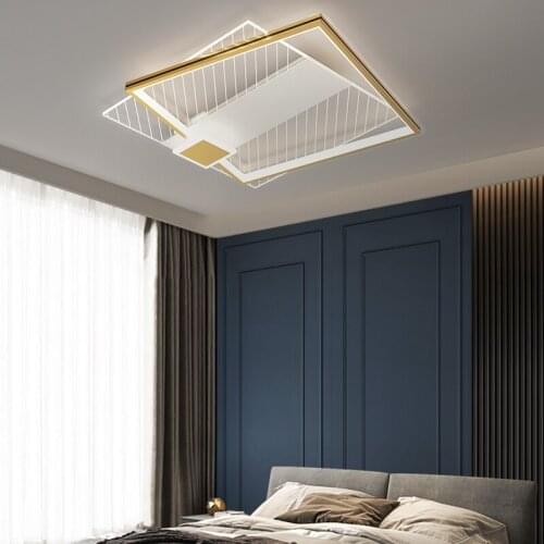 Modern LED Ceiling Lights With Remote Control Lighting For Foyer Bedroom Dining Room Kitchen Lusure Lamps Light Fixtures