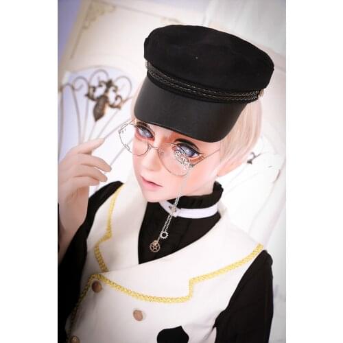 HIDOLLS 20) Handmade Female Girl Silica Resin Half Head Cosplay Japanese Role Play BJD Kigurumi Masks Crossdresser Doll Mask