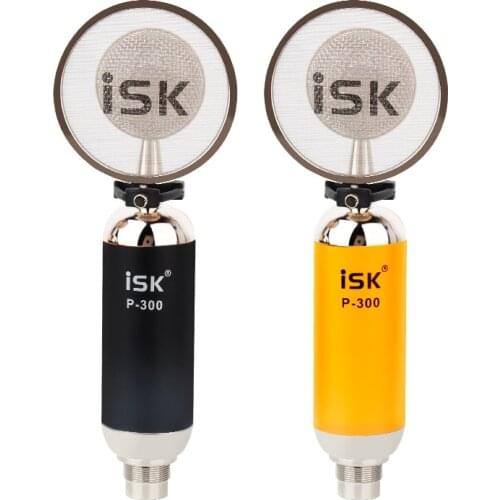 ISK P-300 Condenser Computer Microphone for radio Recording Home Equipment Karaoke Microphone for Webcast Network Recording