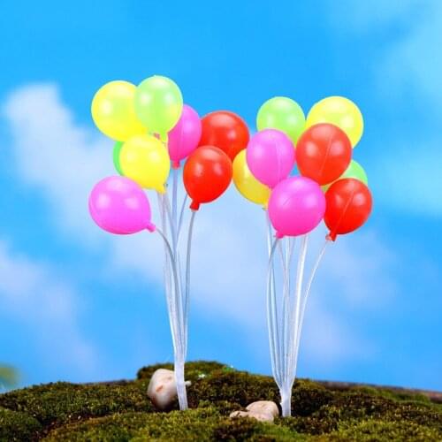 Micro Landscape Decoration Mini Balloon Shooting Props Balloon Home Decoration Material Ornament Mini Garden
