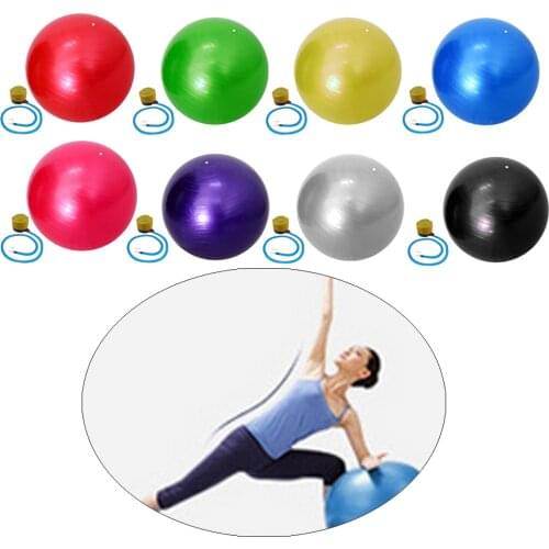 Perfeclan Heavy Duty 55cm Yoga Pilates Ball Anti Burst PVC Fitness Gym Balance Stability Exercise Training Ball with Pump