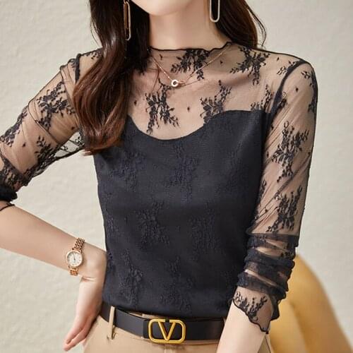 NOEEV Blouses With Flowers