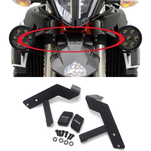 NEW Motorcycle Fog Lamp Spotlight Bracket Holder Spot Light Mount Compatible For 790 Adventure 790 Adventure R 2019-2020