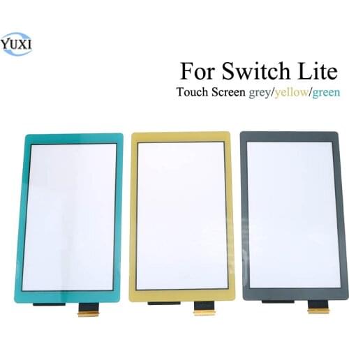 YuXi Plastic LCD Display Touch Screen for Nintendo Switch Lite Touch screen Digitizer for Switch NS Cover Panel Game Console