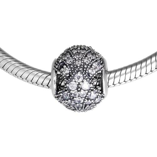 Fits for Pandora Bracelets & Necklace Oriental Fan Openwork Charms Original 100% 925 Sterling Silver Jewelry Beads Free Shipping