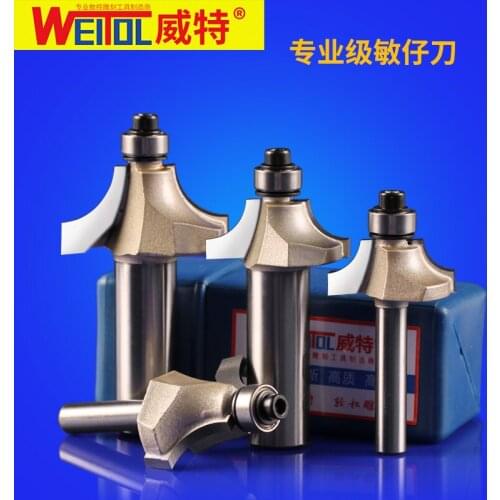 WeiTol free shipping 1 piece 12.7 mm cnc beading bit Classic pattern Bit with bearing CNC router bit,1/2 inch woodworking bit