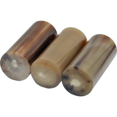 10pcs/Lot Natural Black White Water Buffalo Horn Rolloer