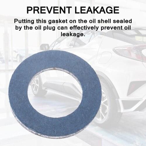 10 PCS Oil Drain Plug Gaskets Crush Washers Seals Rings 12mm Hole for Toyota for Scion for Lexus OEM # 90430-12031 9043012031