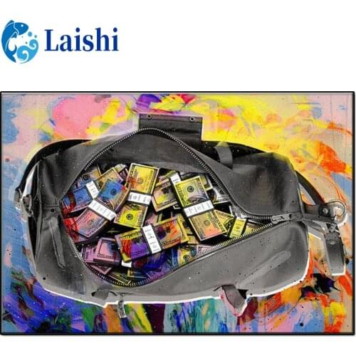 5D Diy Abstract doodles, props banknotes Diamond Painting Full Square/Round Diamond Embroidery Kit HD Quality Handmade Products