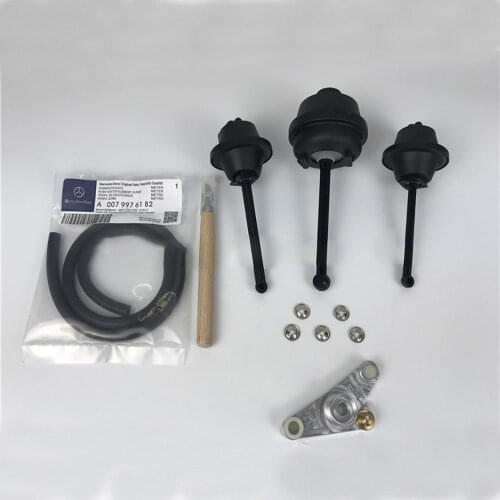 FOR Mercedes-Benz W211 W203 Intake Engine Manifold ALUMINUM LEVER Vacuum Hose Set