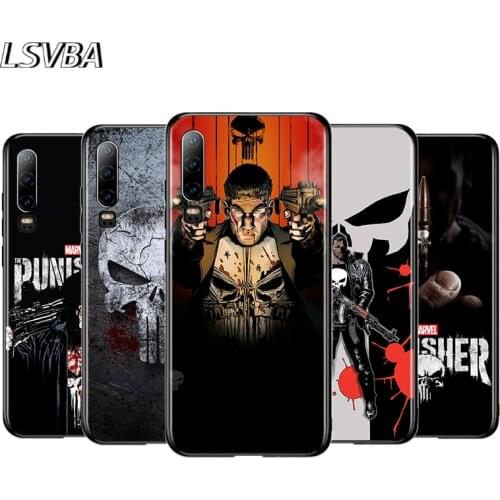 Punisher Frank Castle For Huawei P40 P30 P20 P10 P9 P8 Lite E 5G 2017 2019 Pro Plus Phone Case