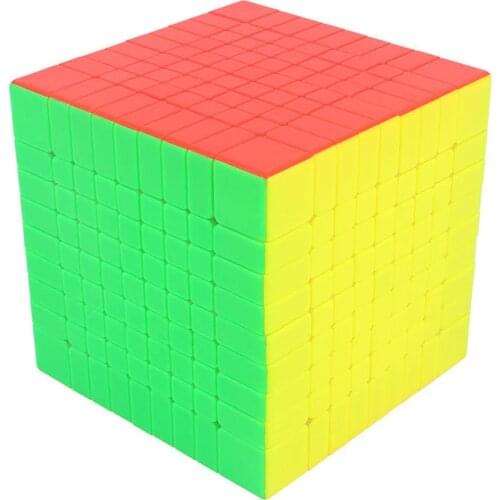 YuXin Little Magic 9x9x9 Magic Cube Stickerless Speed Puzzle Professional Educational Antistress Adults Game 9x9 Cubo Magico Toy