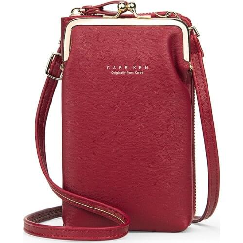 Fashion Small Crossbody Bags Women Mini PU Leather Shoulder Messenger Bag For Girls Clutch Ladies Card Phone Purse Zipper Flap