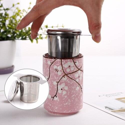 Mesh Tea Infuser Reusable Tea Strainer Stainless Steel Teapot Loose Tea Leaf Spice Filter Items Equipment