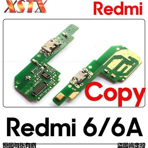 For Redmi 6A 5A 4A USB Charging Dock Port Connector Board With Microphone Mic