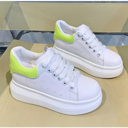 Women Sneakers 2021 Fashion Reflective Design Women Shoes Comfort Casual Internal Increase Shoes Woman Brand Platform Sneakers