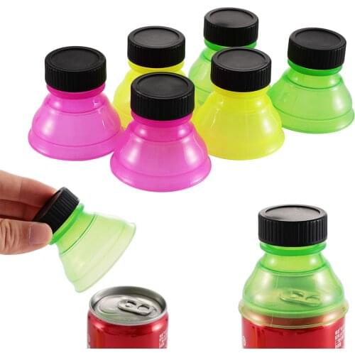 1pcs Reusable Plastic Beer Water Dispenser Lid Protector Caps Cover Bottle Top Soda Saver Can Cap Fashion Accessories
