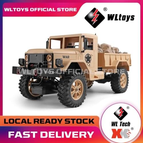 124301 1:12 Electric Remote Control High Speed Four-wheel Drive Military Truck 2.4ghz Interactive Remote Control Child Model Toy