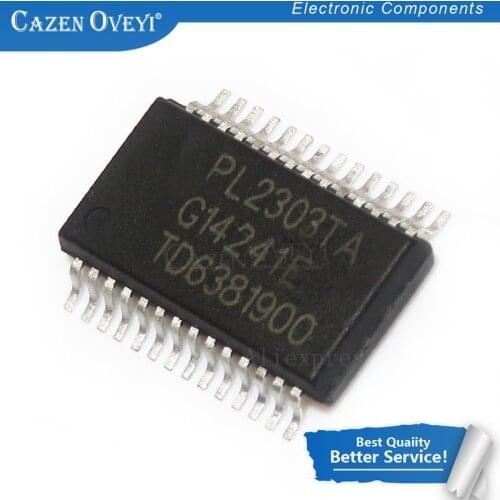2pcs/lot PL-2303TA PL2303TA PL2303 SSOP-28 In Stock