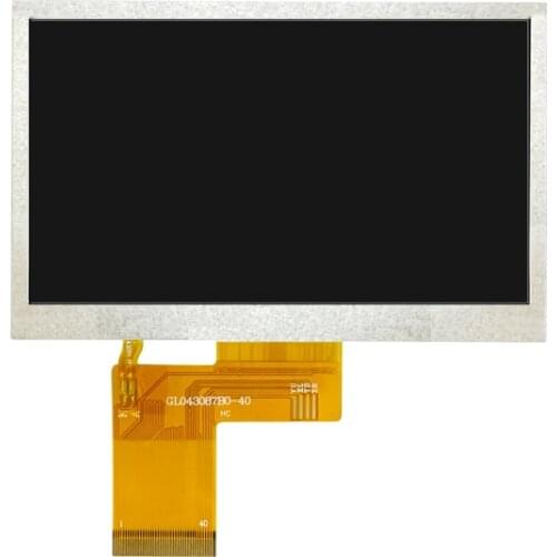 4.3 inch TFT LCD Display Common Screen HD430B0-24 043056B0-40 GL04303600-40 GL043056B0-40 ZNL043T702-P40 480(RGB)*272