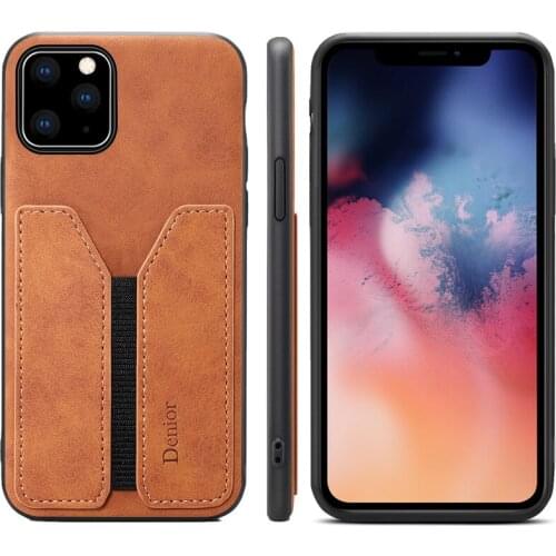 4 Color For iPhone X XR XS 11 Pro Max 5.8 6.1 6.5 Soft Black Rubber Silicone Full Edge Leather Phone Case Back Cover Card Pocket