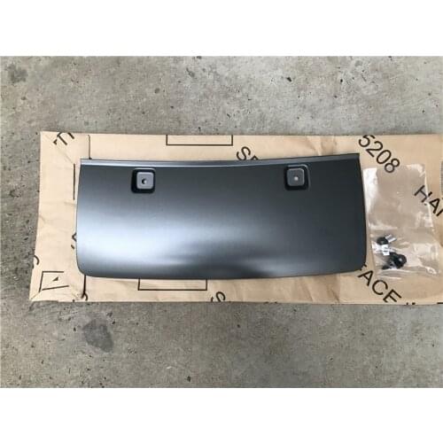 4L0807819 M Rear Bumper Towbar Cover Platinum Gray End Cap Trailer Hook Cover For Audi Q7 2010-2015 4L0 807 819 M Parts