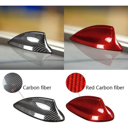 Car Styling Carbon Fiber Antenna Shark Fin Aerials Trim Covers For BMW 5 7 Series G30 G11 G12 M2 F87 M3 F80 M4 F82 6gt X3 X4 G01