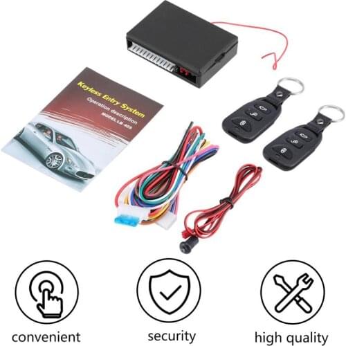 Car Remote Central Door Lock Keyless System Remote Control Car Alarm Systems Central Locking withAuto Remote Central Kit