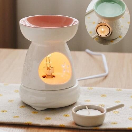 Dual Purpose Burner Electric Wax Warmer Candle Burner Oils Warmer Fragrance Solid Powder Burner Essential Oils Burner Air Fresh