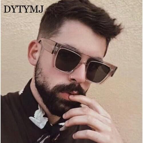 DYTYMJ Vintage Square Sun Glasses for Men Retro Oversized Sunglasses Women High Quality Men Sunlasses Lunette De Soleil Femme