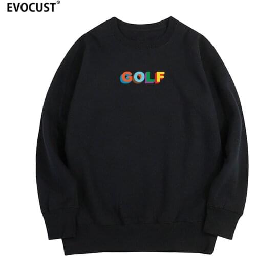 Golfed Wang Sk New 90th Tyler The Creator Ofwgkta Skate Harajuku Men Sweatshirts Women Unisex Combed Cotton