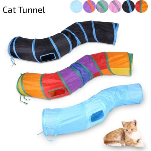 Pack of 1 Pet Agility Play Tunnel Tube Accessory Gift - Pet Training Toy for Small Pets, Dogs, Cats, Rabbits, Teal