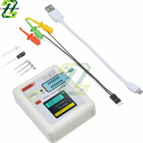 Transistor Tester Multimeter Diode Triode Capacitance Meter LCR-TC1 LCR-TC2 LCR-T7 TC-T7-H MOS/PNP/NPN FET IR Multifunction Test