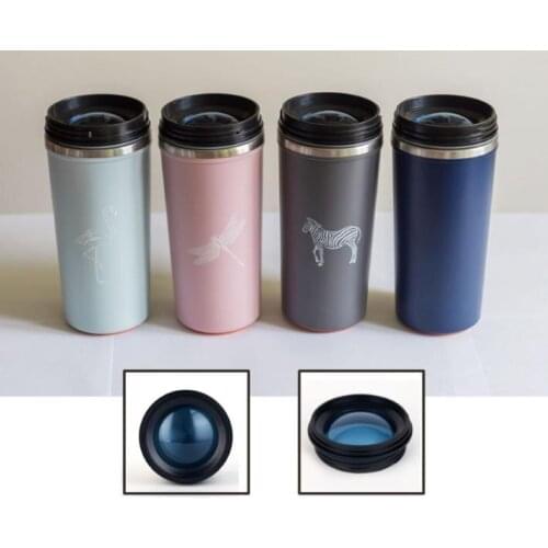 Cap verson-4 type 500ML SPIDER CUP Suction bottle Never fall over coffee bottle with sucker double layers stainless steel