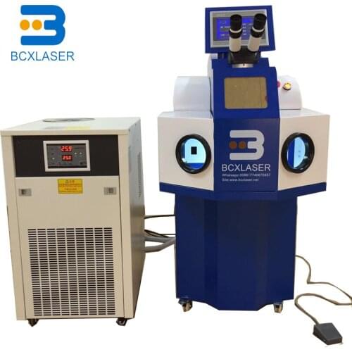Wuhan BCX laser new type vertical design Jewelry laser welding machine for jewelry welding/repairing