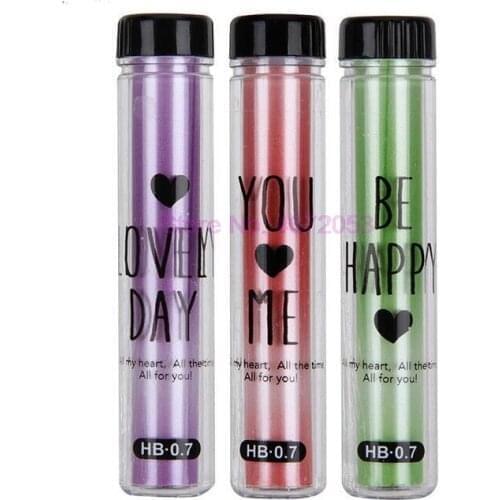 500pcs/lot Mechanical Pencil Lead 0.5mm/0.7mm HB Pencil Rod Automatic Pencil Lead Refill Office School Supplies