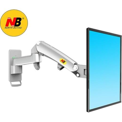 NB F300 Gas Spring 30-40 inch LED TV Wall Mount Monitor Holder Ergonomical Mount Max.VESA 200*200mm Loading 5~10kgs Black
