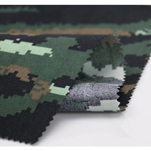 1.5m Width 500D Cordura Tiger Camouflage Fabric Nylon Water Resistant Anti-crack Cloth Military Tactical Material for Bag Suits