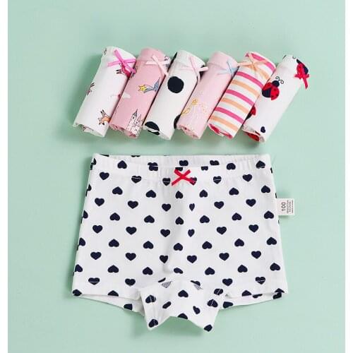 Girls Underwear Shorts Panties Pure Cotton Children Cotton Underwear Soft Shorts Hot Sale 2021