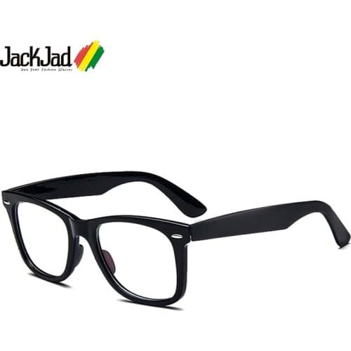 JackJad 2017 New Vintage Classic 2140 Traveller Style Plain Glasses Brand Design Eyewear Frame Glasses 50mm Frame Oculos De Grau
