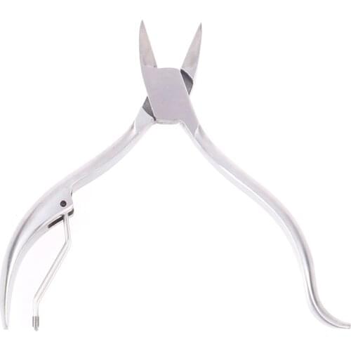 Professional Fingernail Toenail Cuticle Nipper Trimming Stainless Steel Nail Clipper Cuticle Scissor Plier Manicure Tool