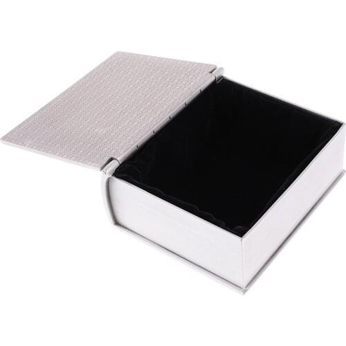 Vintage Emboss Castle Book Jewelry Box Container Storage Jewellery Display