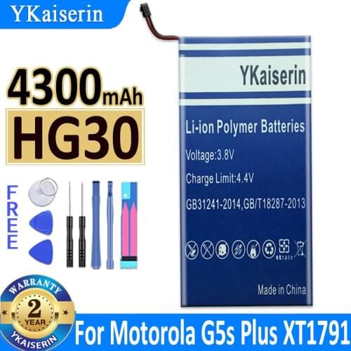 YKaiserin Motorola Moto G5S Batteries