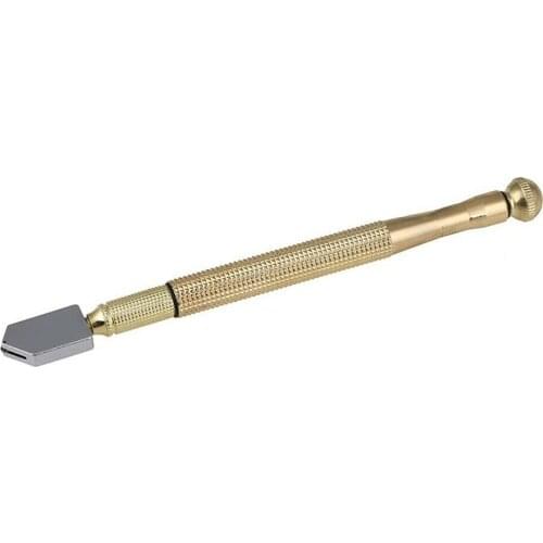 1Pcs 2-12mm Glass Cutter Antislip Metal Handle Knife Carbide Wheel Blade For Tile Mirror Glass Cutting Of Hand Tool