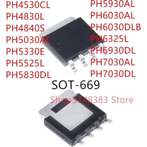 10PCS PH4530CL PH4830L PH4840S PH5030AL PH5330E PH5525L PH5830DL PH5930AL PH6030AL PH6030DLB PH6325L PH6930DL PH7030AL PH7030DL