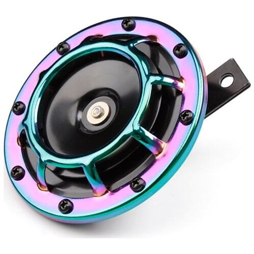 12V Loud Air Horn Compact for Motorcycle Car Siren Dual Tone Electric Pump auto horn Free Shipping