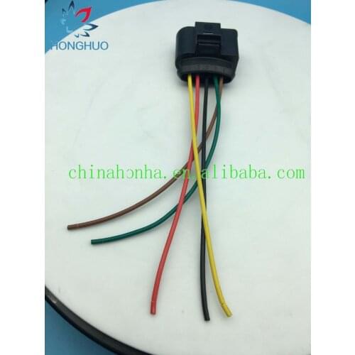 4 pcs 5 Pin MAF Mass Air Flow Plug Connector For A3A4A6A8 TDI ALH 1J0 973 999 A with wire or without wire