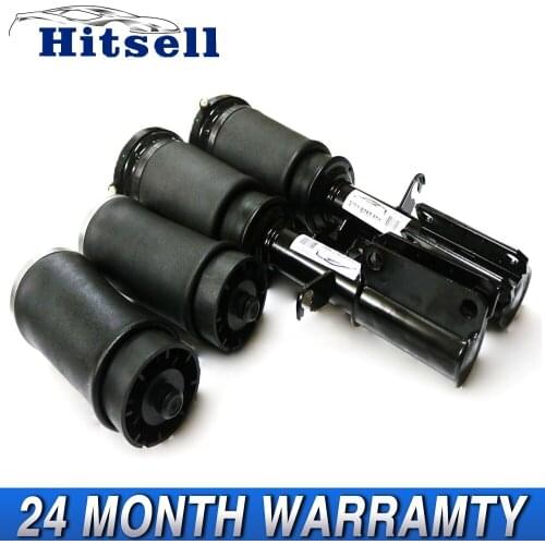 4pcs/set for BMW X5 E53 Front and Rear Air Suspension Shock Absorber 37116757502 37116757501 37126750355 37126750356