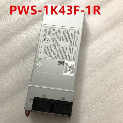 90% New Original PSU For Supermicro 80plus Platinum 1400W Switching Power Supply PWS-1K43F-1R