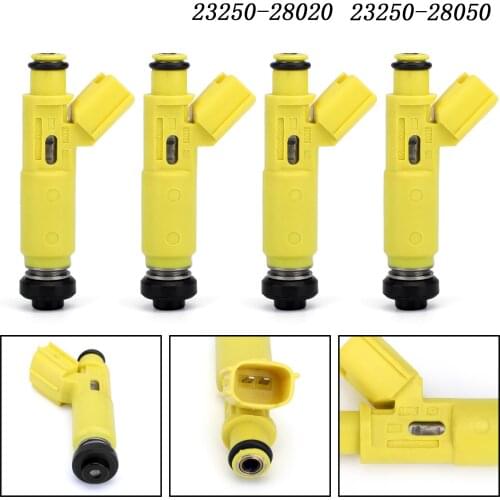 Areyourshop 4Pcs Genuine Fuel Injectors For Rav4 2.0L 2001-2003 New 23250-28050 23250-28020 Car Auto Parts